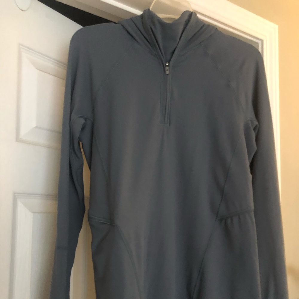 Lululemon hooded quarter zip